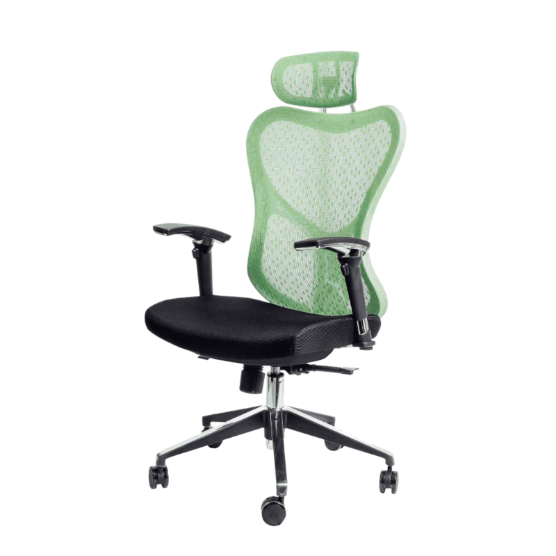 Крісла офісні BARSKY (Fly-04) пластикове, тканина/сітка, 540 мм